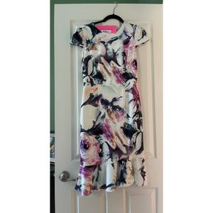 Betsey Johnson Dress size 8 NWT - Multicolor Ivory